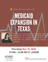 MEDICAID EXPANSION IN TEXAS  